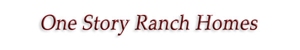 one story Ranch Plans and Pricing
