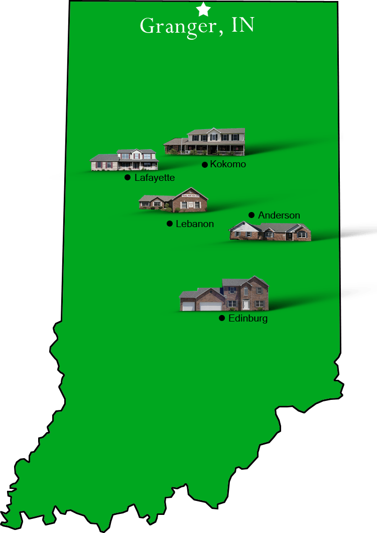 Granger Map by Hallmark Homes