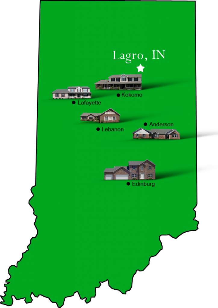 Lagro_map Hallmark Homes Indiana's Leading "On Your Lot" Custom
