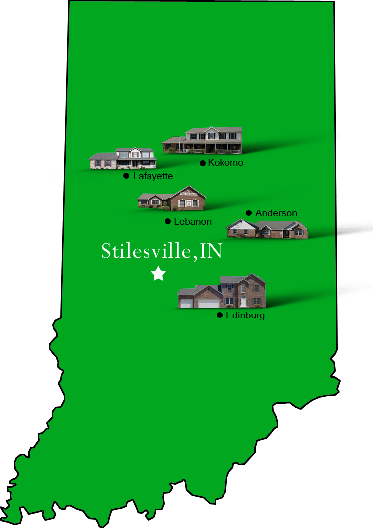 Stilesville_map Hallmark Homes Indiana's Leading "On Your Lot