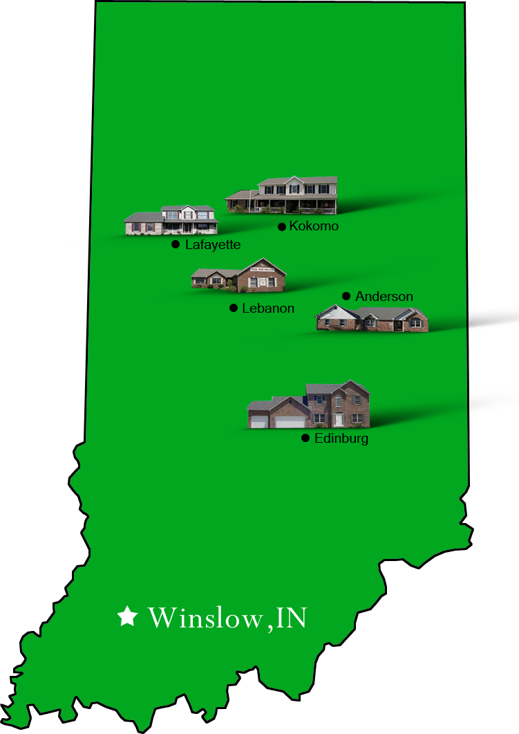 Winslow_map Hallmark Homes Indiana's Leading "On Your Lot" Custom