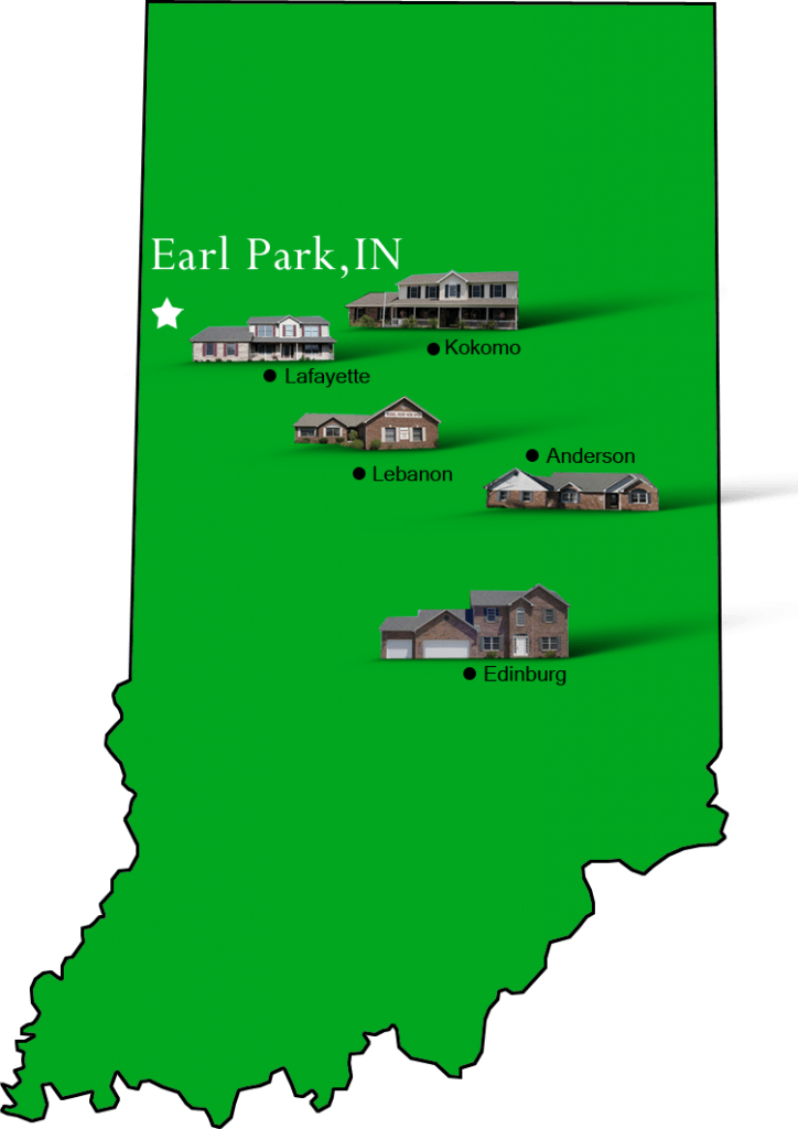 Earlpark_map Hallmark Homes Indiana's Leading "On Your Lot" Custom