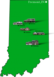 Hallmark Homes Fremont Map
