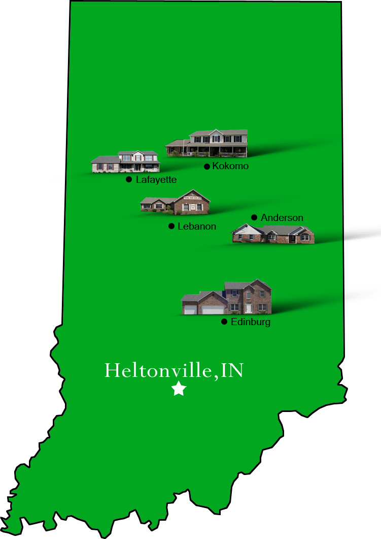 Heltonville_map Hallmark Homes Indiana's Leading "On Your Lot