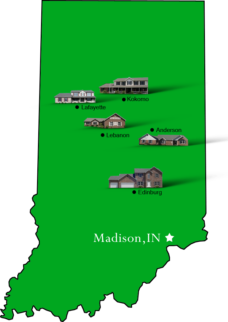 Madison_map | Hallmark Homes - Indiana's Leading 'On Your Lot' Custom