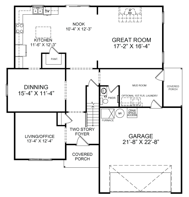 Briarwood-floor-plan-1 | Hallmark Homes - Indiana's Leading 